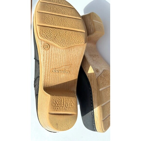 Dansko Maria Black Nubuck Boots EU 38 - Picture 9 of 10